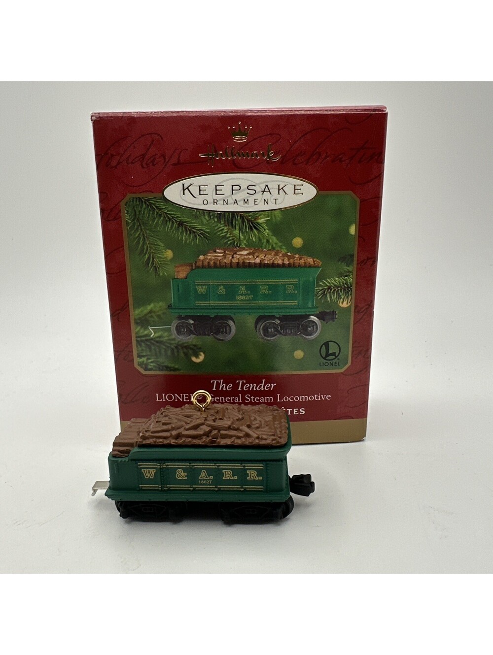 Hallmark Ornament 2000 The Tender Lionel Steam Train l